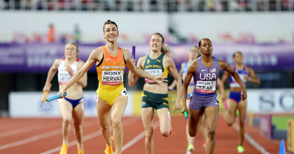 World Athletics Relays Guangzhou 25: South Africa and Spain upset ...