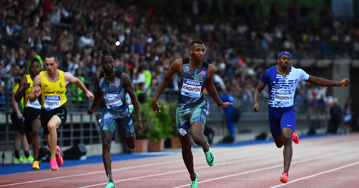 Bislett Games 2023 Oslo Diamond League Erriyon Knighton wins 200m