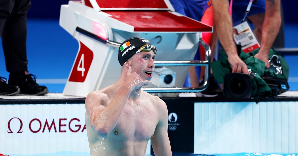 Paris 2024 swimming All results, as 800m freestyle champion Daniel