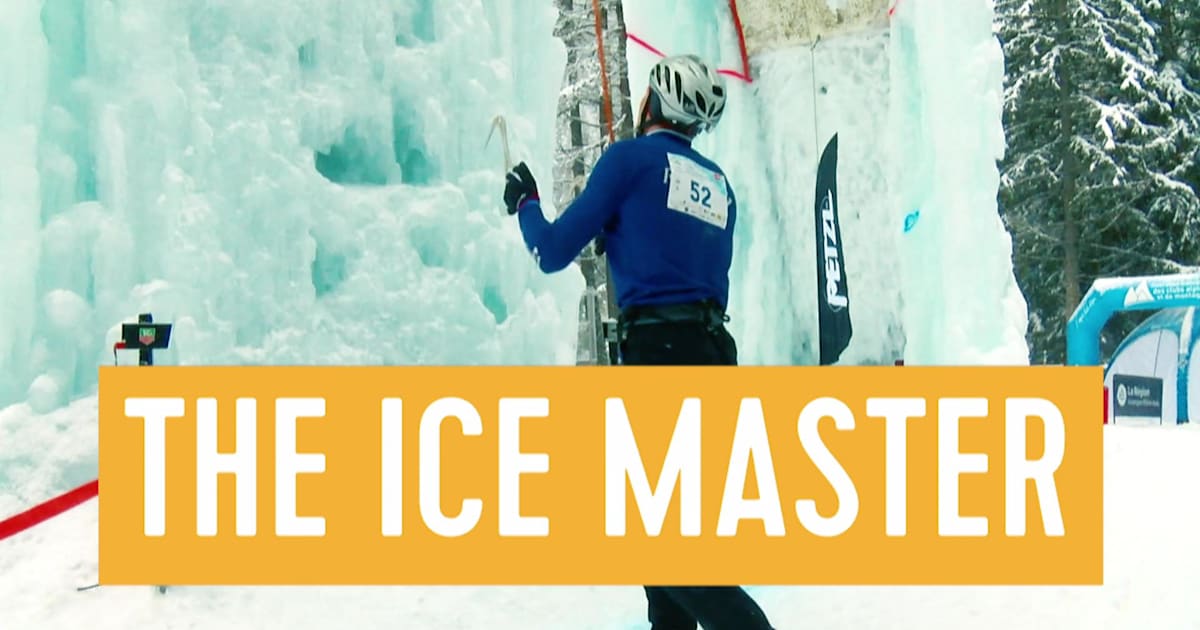 The world’s fastest ice climbers