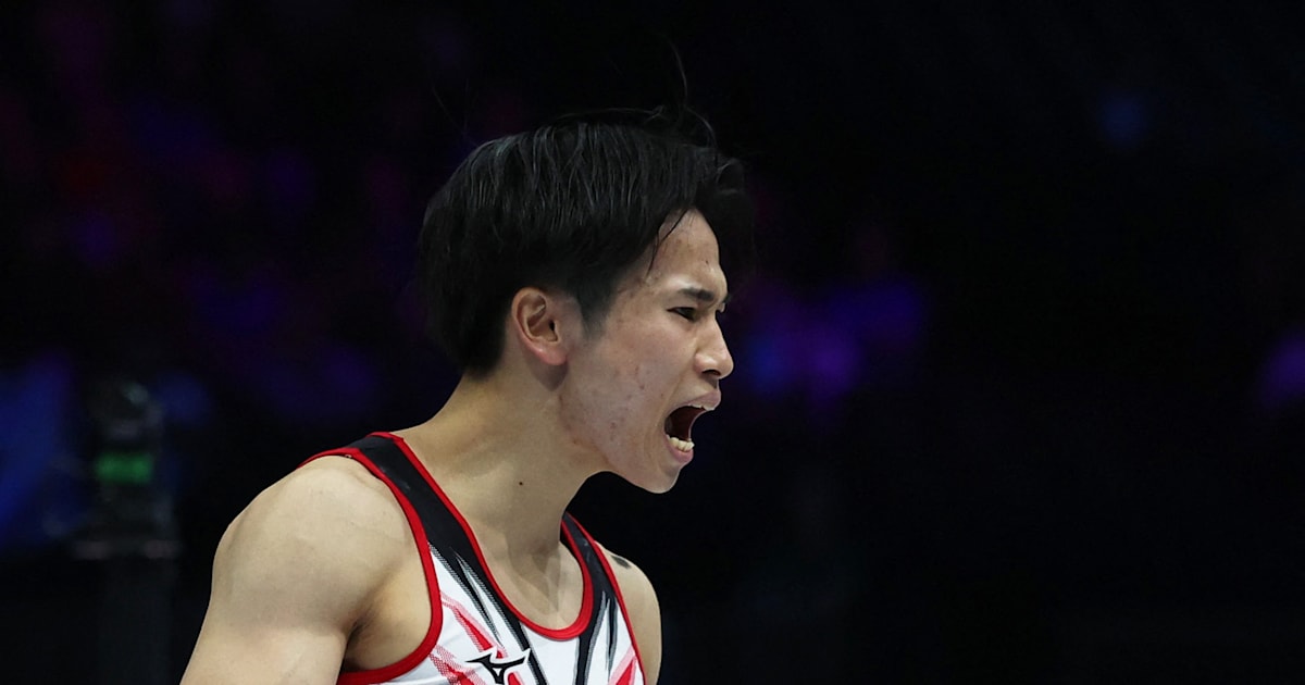 2023 World Artistic Gymnastics Championships Japan's men post top