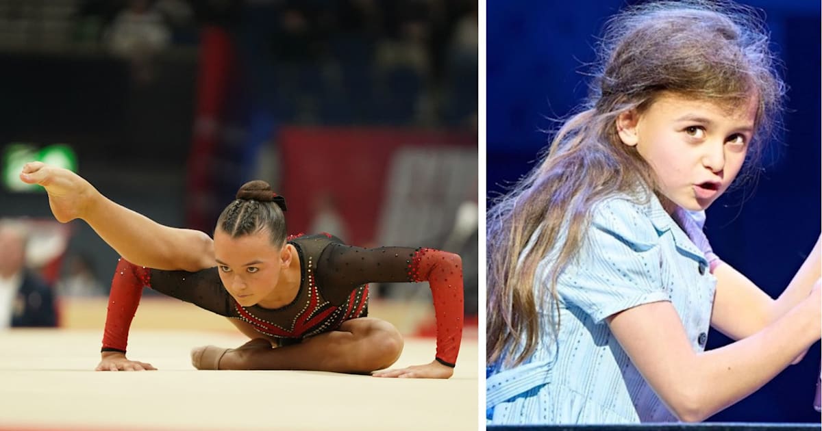 West End Matilda star, elite gymnast and schoolgirl: Isla Gie reveals how she juggles her passions on World Theatre Day