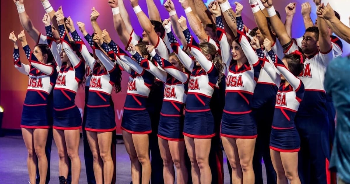 Cheer Team USA Women's Costume