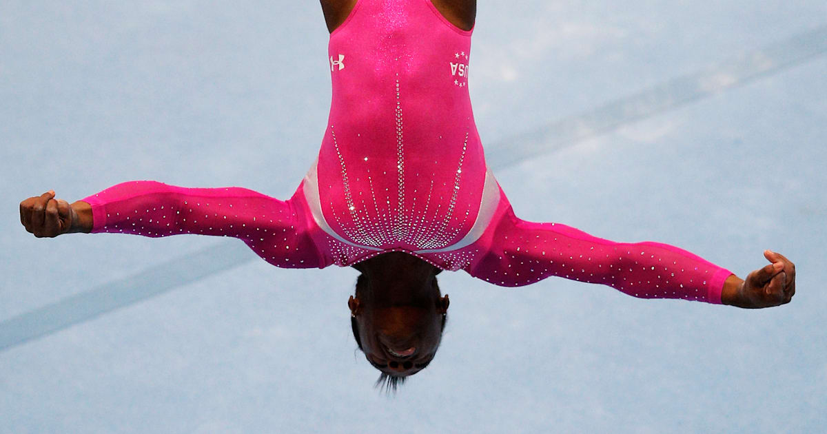 Simone Biles becomes most successful gymnast in World Championship history