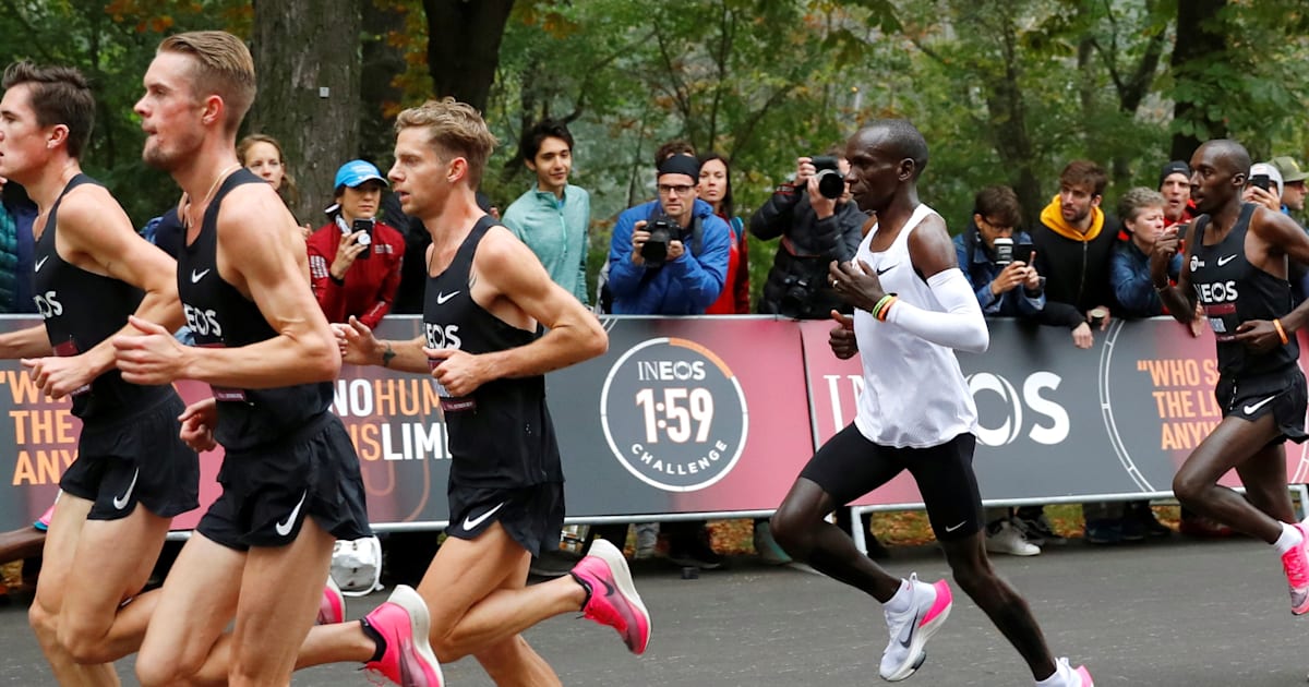 Eliud Kipchoge 2 Hour Marathon Live Stream News Olympic Channel