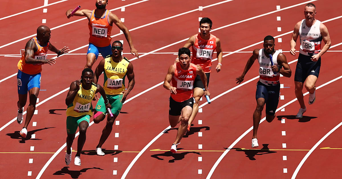 Tokyo Olympics men’s 4x100m relay final Watch Jamaica, China, Japan on