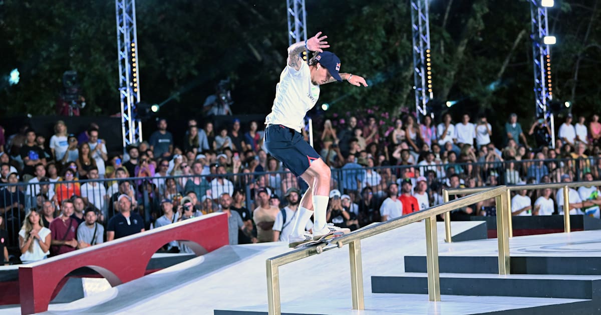 Gustavo Ribeiro on fire in World Street Skateboarding Rome semifinals with Nyjah Huston and