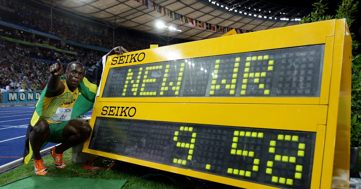 From Jesse Owens to Usain Bolt: The evolution of the men's 100m world record
