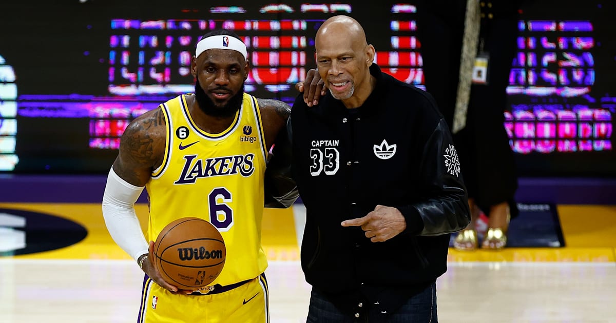 Basketball:LeBron James Bricht Punkterekord Von Kareem Abdul-Jabbar Und ...