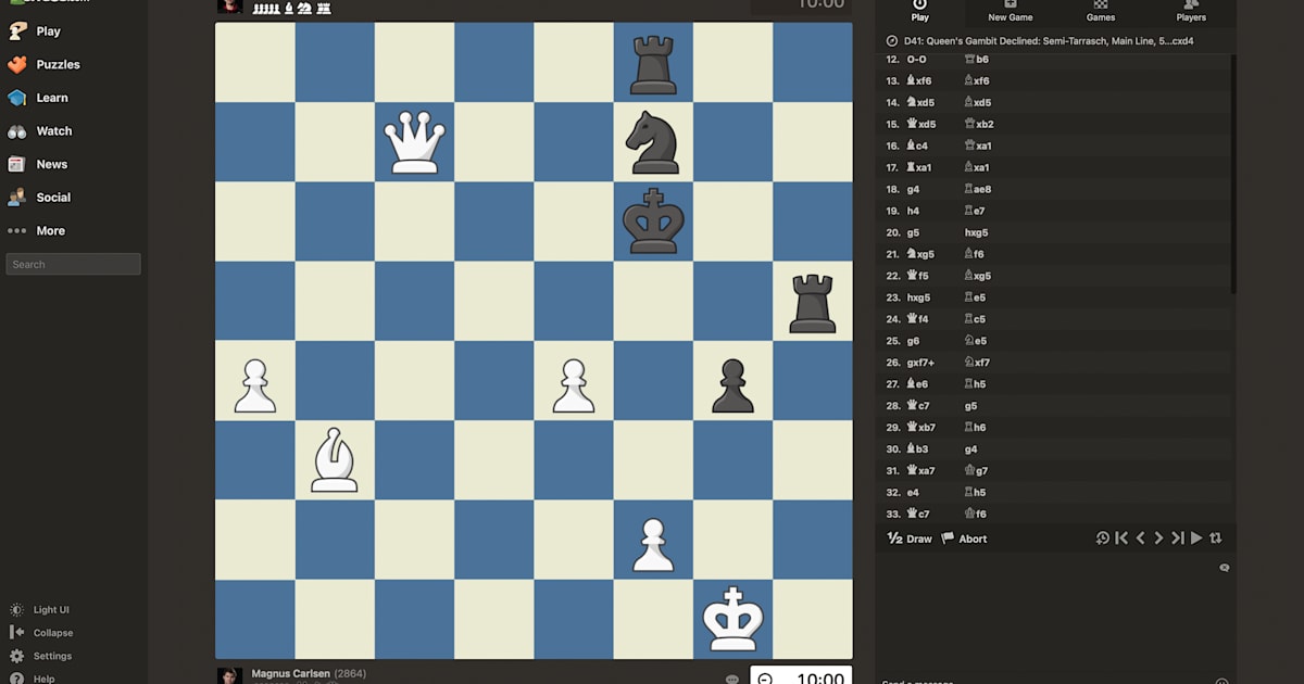 e FIDE levam o xadrez para a Olympic Esports Series