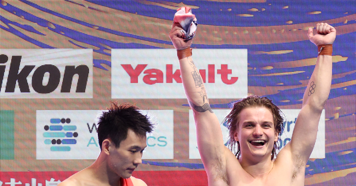 World Aquatics Championships 2023: Australia's Cassiel Rousseau denies ...