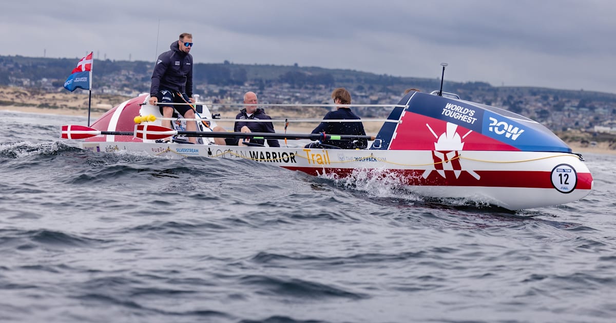 Olympic medallist Joachim Sutton From rowing the Pacific to