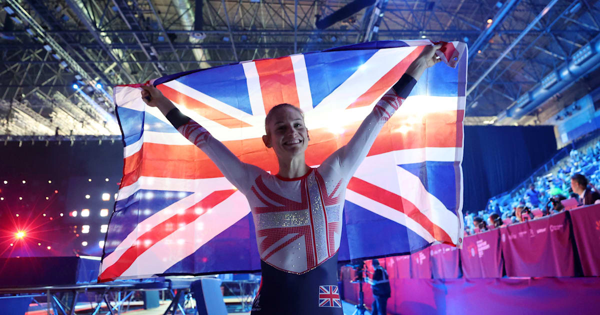 Championnats de monde de trampoline 2023 la Britannique Bryony Page