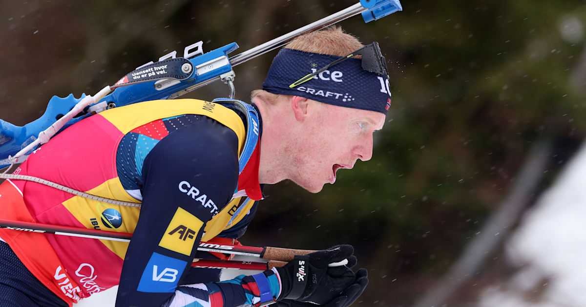 Coupe Du Monde De Biathlon à Hochfilzen - Poursuite Hommes : Victoire ...