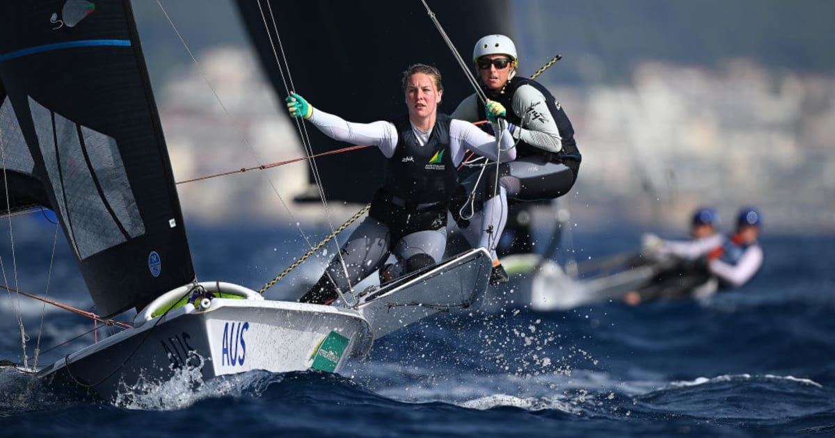 WS SegelnWeltmeisterschaft der 49er 2024 Lanzarote, Spanien