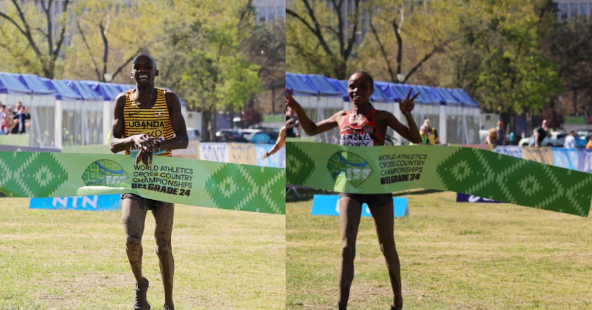 World champions Jacob Kiplimo and Beatrice Chebet successfully defend their titles