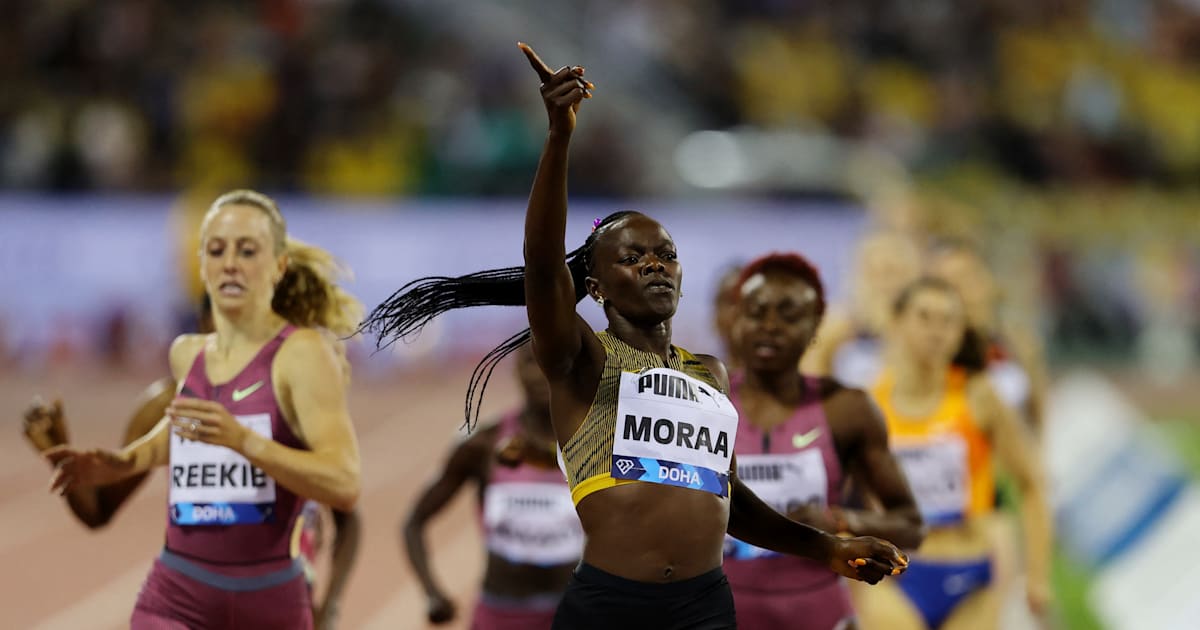 Athletics, Doha Diamond League 2024: World champion Mary Moraa holds off Jemma Reekie in women’s 800m