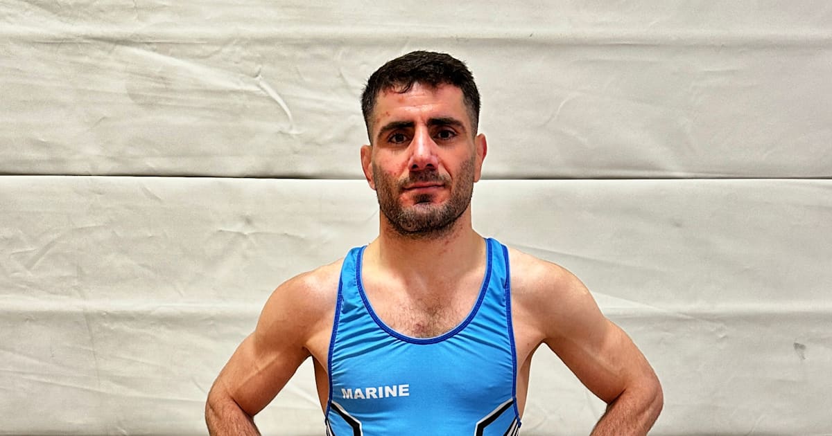 Once a fighter, always a fighter Refugee wrestler Jamal Valizadeh's