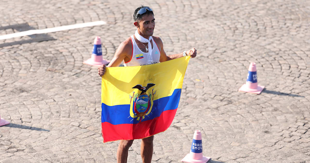 Gold for Daniel Pintado! An Olympic flag champion for Ecuador