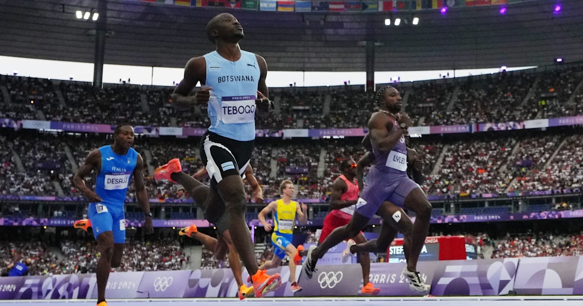 Paris 2024 athletics: Noah Lyles, Erriyon Knighton lead 200m finalists ...