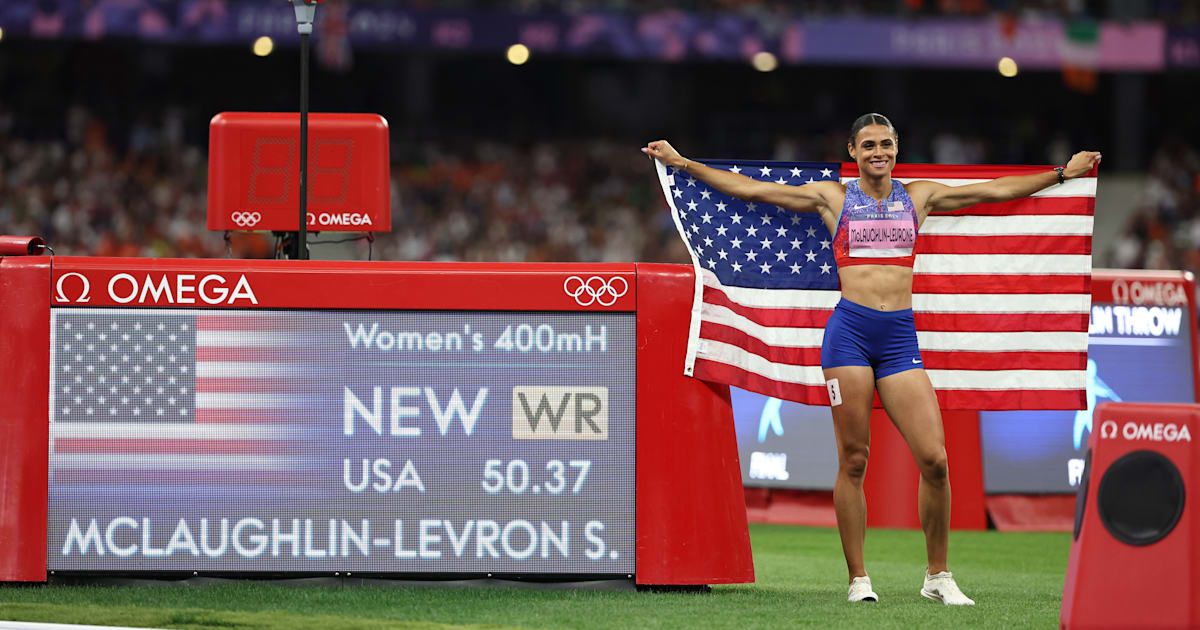 JO De Paris 2024 | 400 M Haies Femmes : Titre Olympique Et Record Du ...