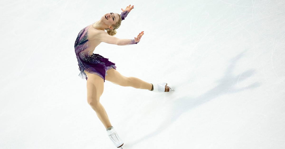 Figure Skating, Grand Prix de France 2024 Amber Glenn holds off