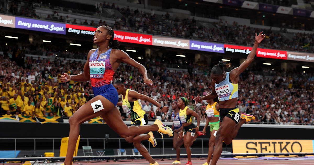 Melissa Jefferson-Wooden Beats Sha'Carri Richardson and Julien Alfred in 100m