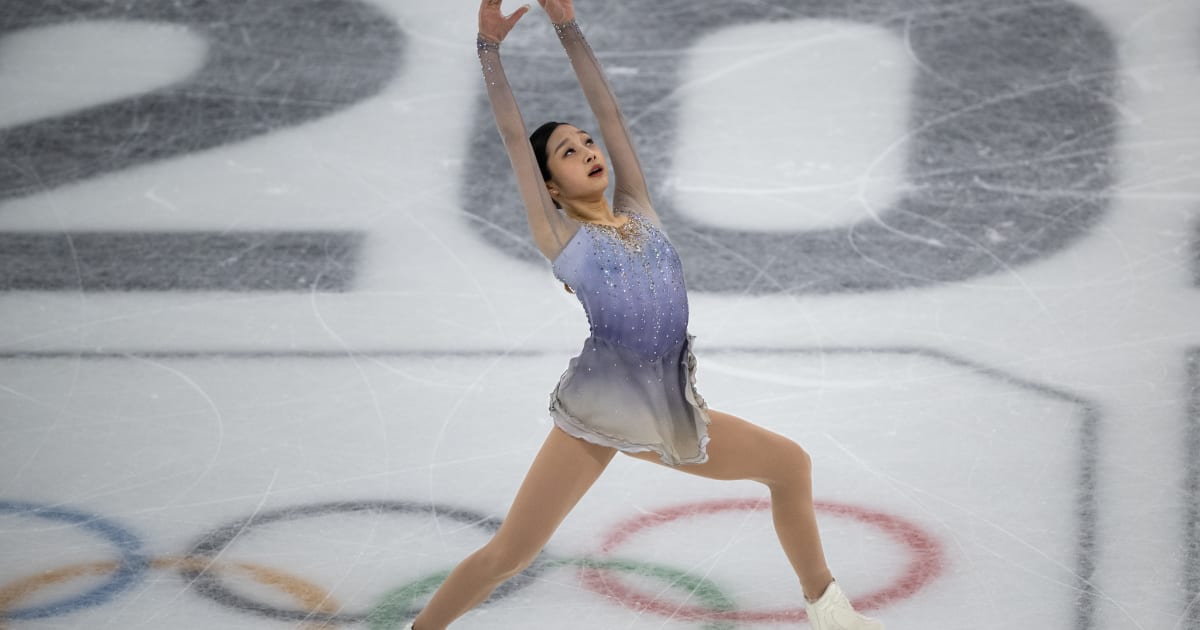 올림픽 공식 기사 대표 이미지(피겨 단체전 관련)