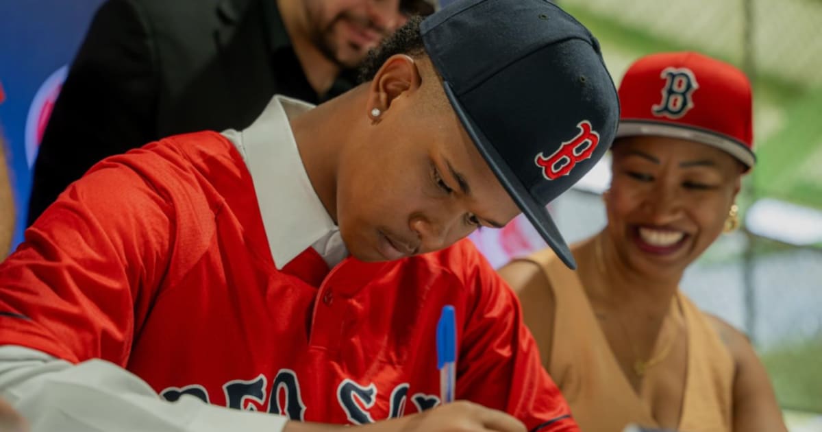 Conheça o brasileiro de 17 anos que assinou com o Boston Red Sox, da MLB