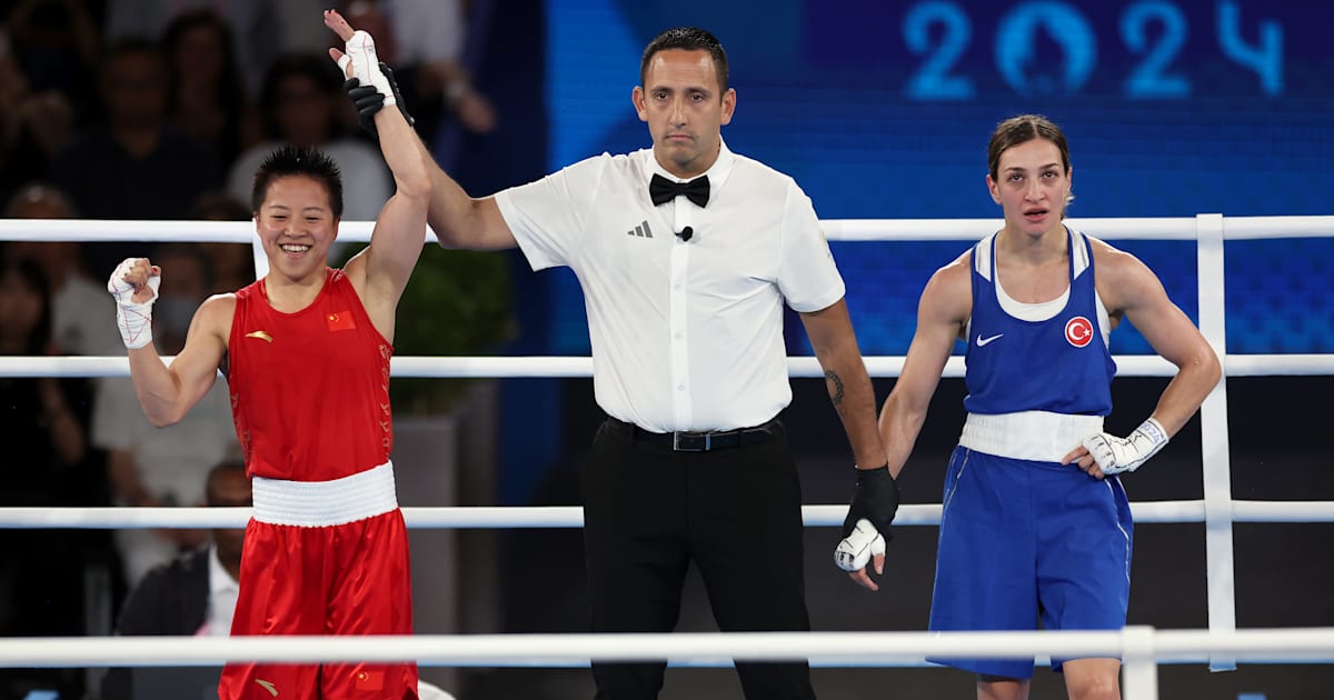 Damen 50kg Finale Boxen Olympische Spiele Paris 2024