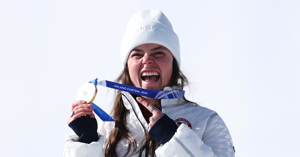 ジョンソン、快進撃で女子滑降の金メダル獲得 | ミラノ・コルティナ2026