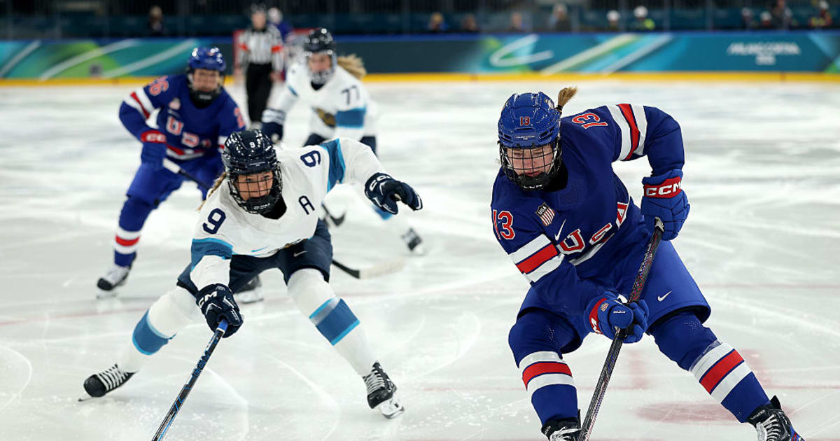 USA-FIN 여자 아이스하키 경기 하이라이트 관련 이미지