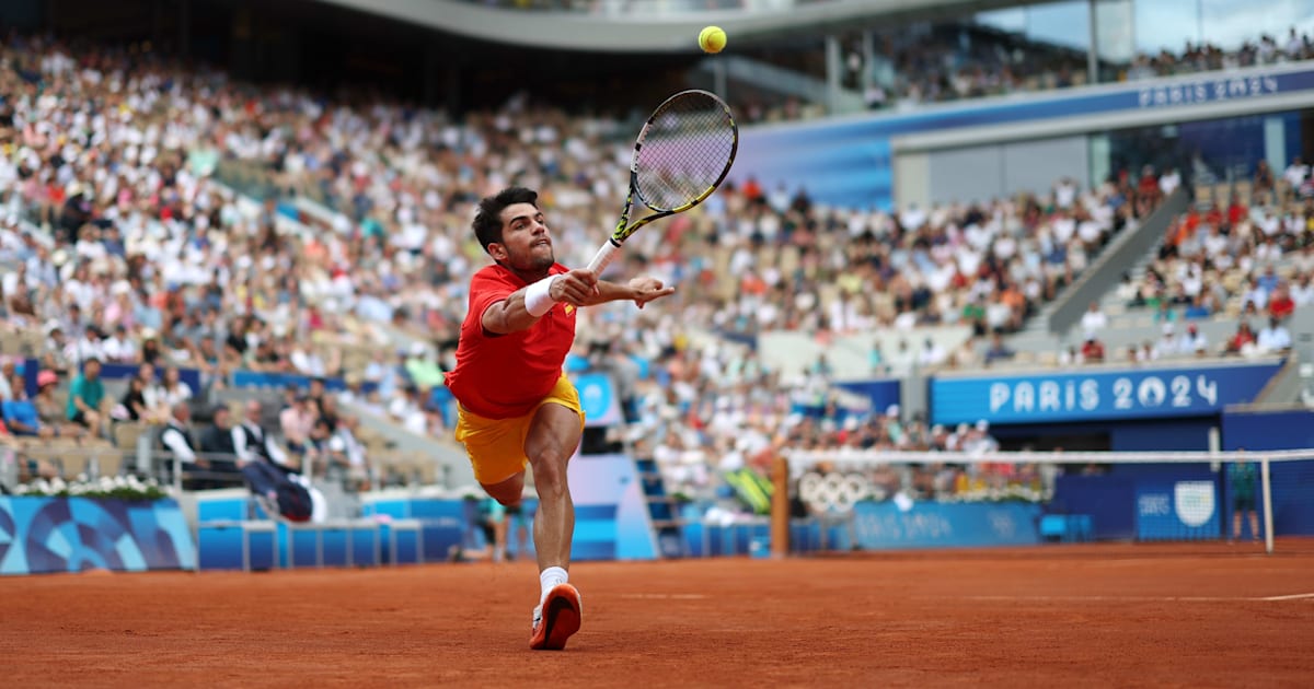 Quartas de Final - Individual Masculino | Tênis | Jogos Olímpicos Paris ...