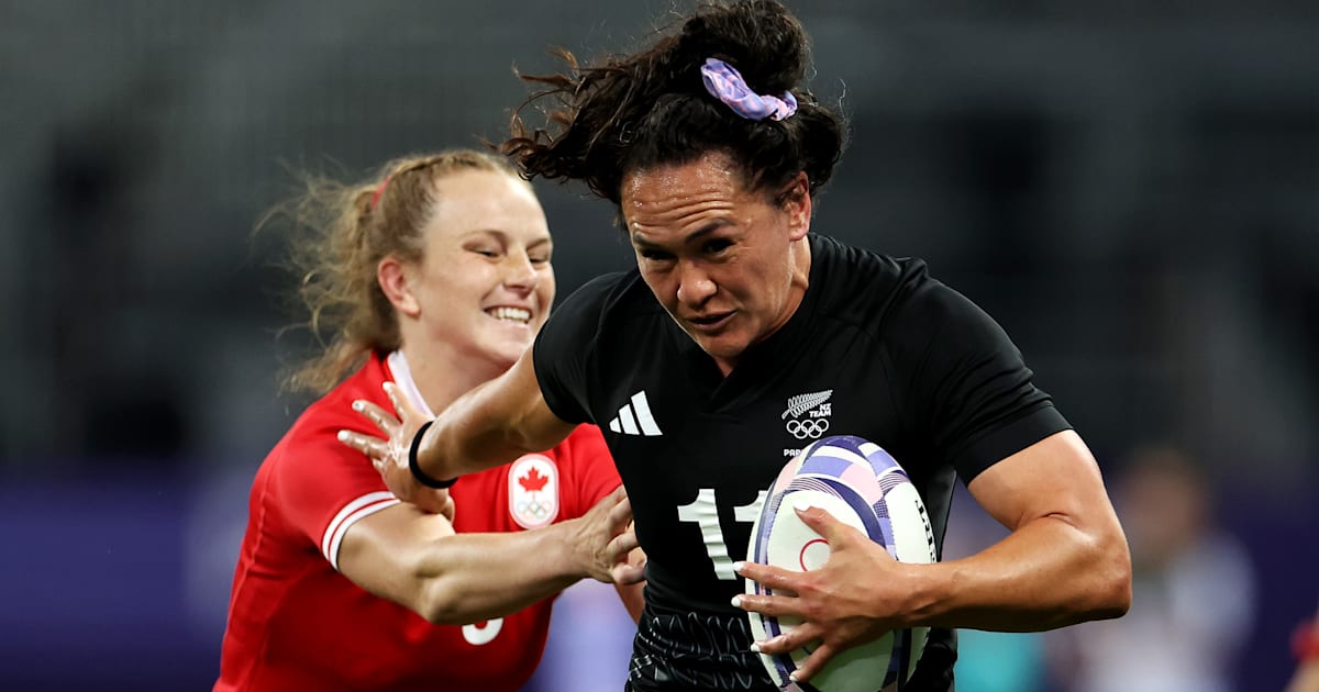 NZL vs. CAN Damen Finale 7erRugby Olympische Spiele Paris 2024