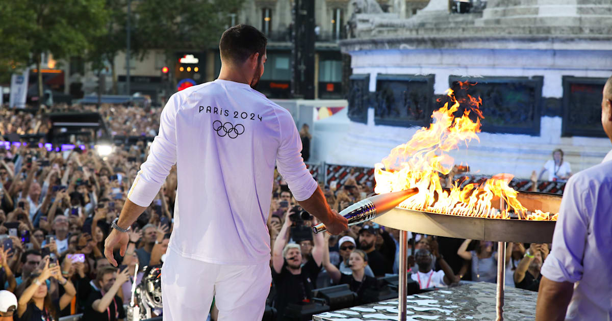 Paris 2025 Olympic Torch Relay Route