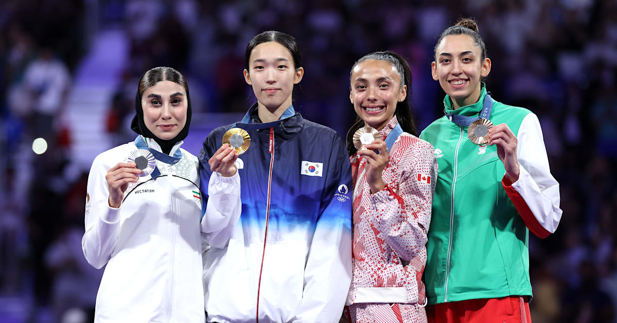 Women's 57kg Finals Taekwondo Olympic Games Paris 2025