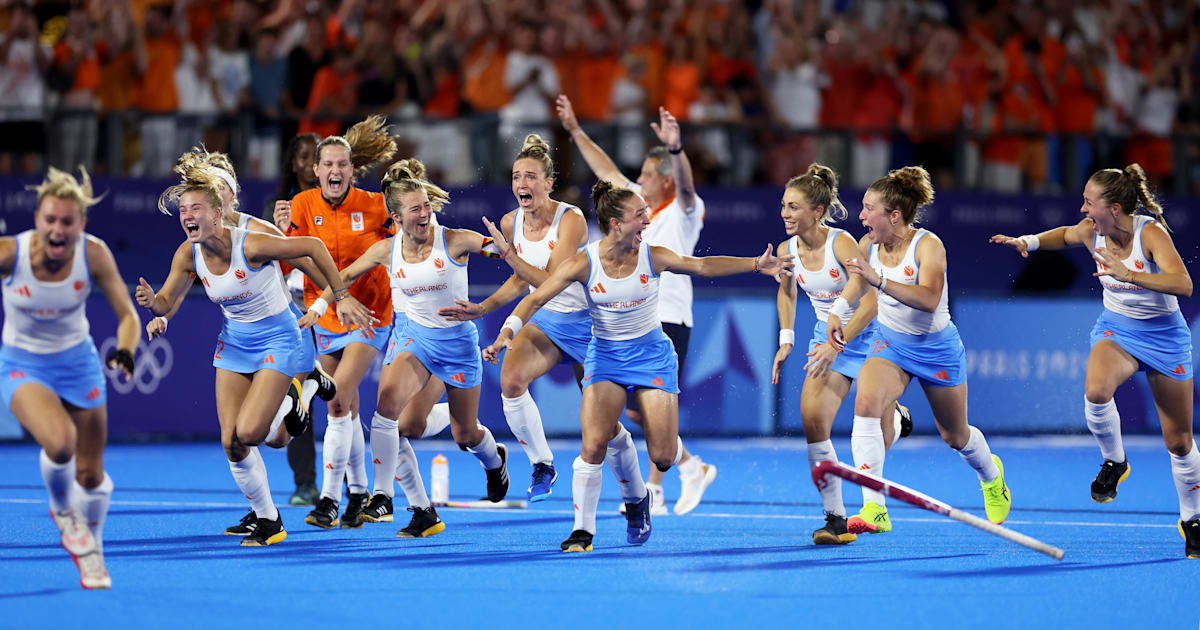 NED vs. CHN Damen Finale Hockey Olympische Spiele Paris 2024