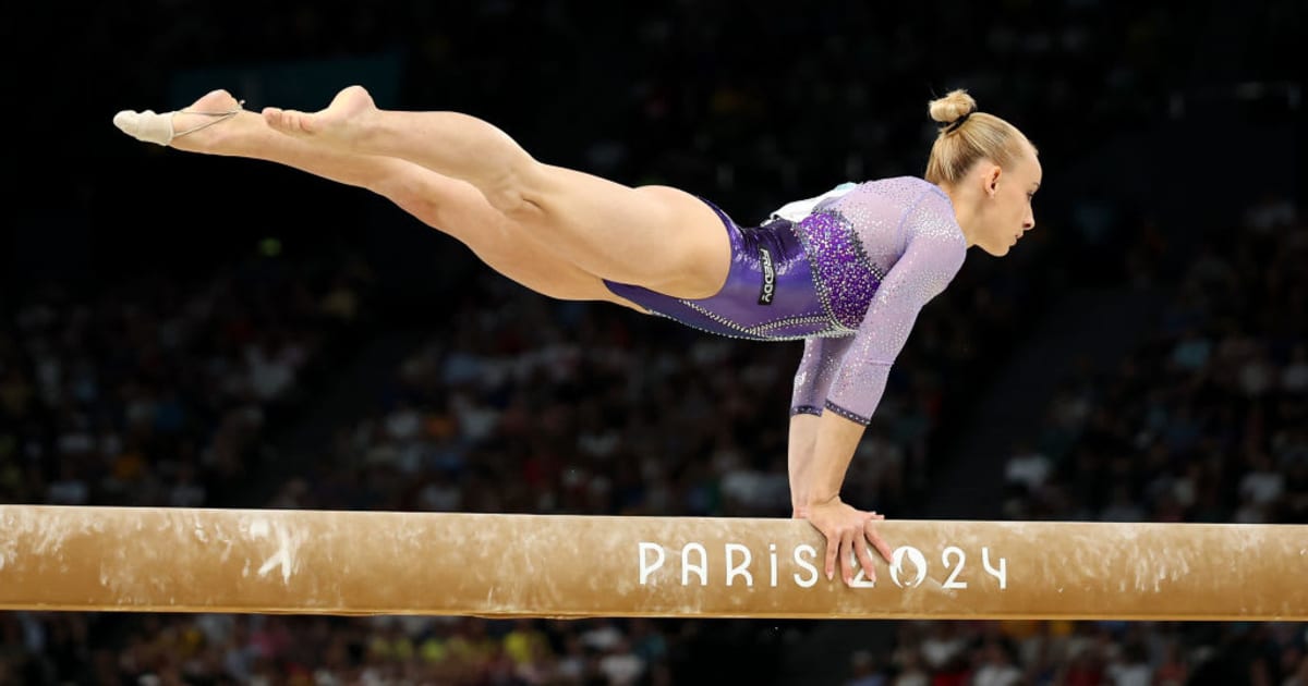 2024 olympics women's balance beam results