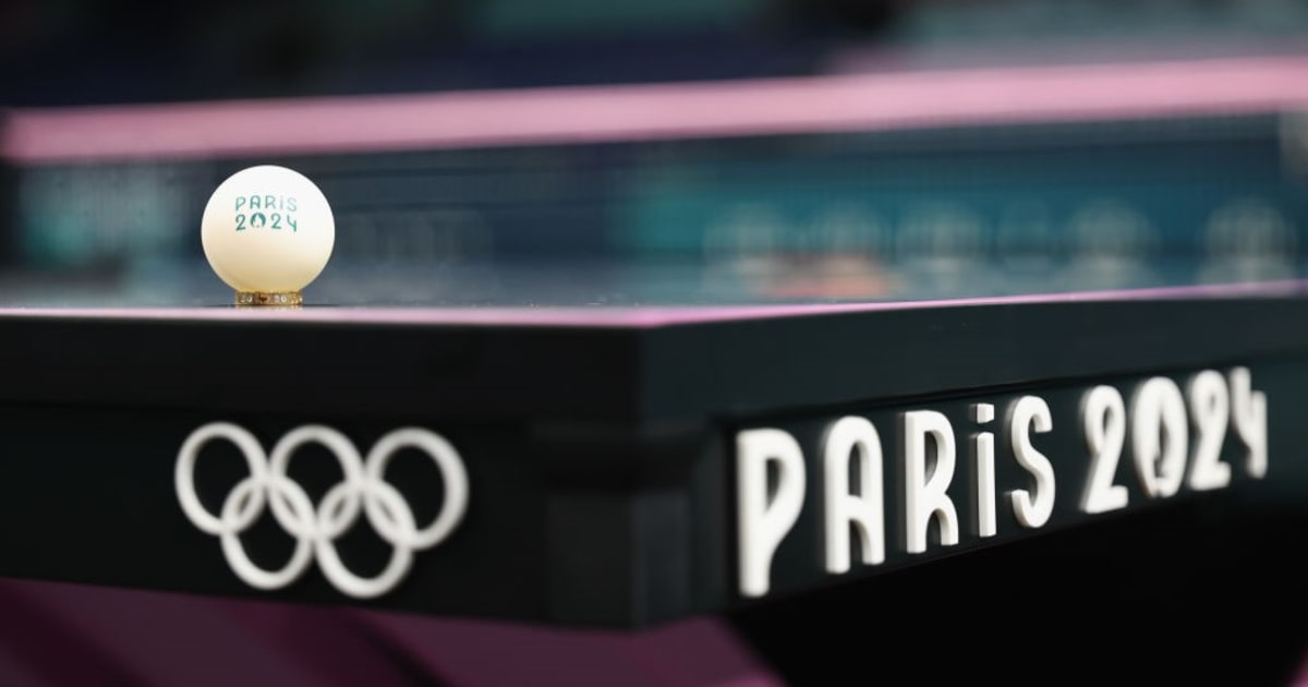 Table 2 Singles Round of 32 Day 4 Morning Table Tennis Olympic Games Paris 2024