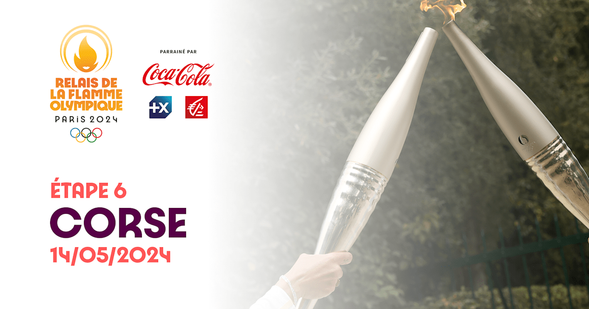 Olympic Torch Relay Stage 06 Corsica Olympic Games Paris 2025