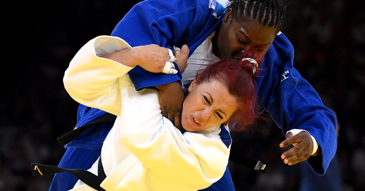 Women's +78 kg Elimination Round of 16 Judo Olympic Games Paris 2024