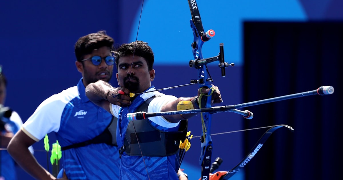 TUR IND Quarts de finale par équipe (H) Tir à l'arc Jeux