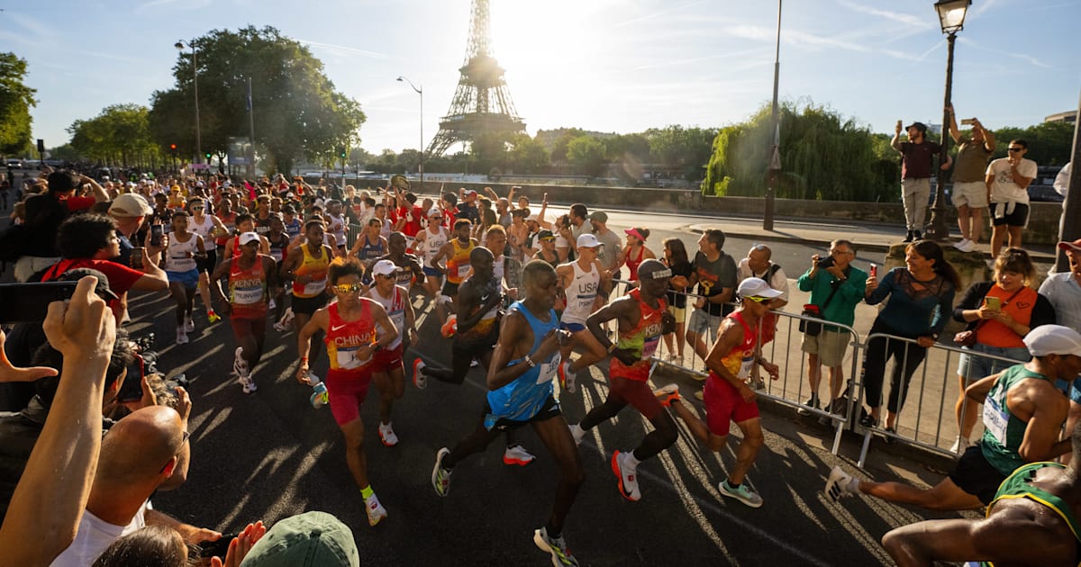 Herren Marathon Leichtathletik Olympische Spiele Paris 2024
