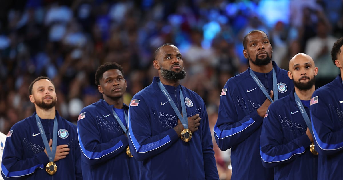 Basketball Men's Gold Medal Game France v USA Paris 2024 Highlights