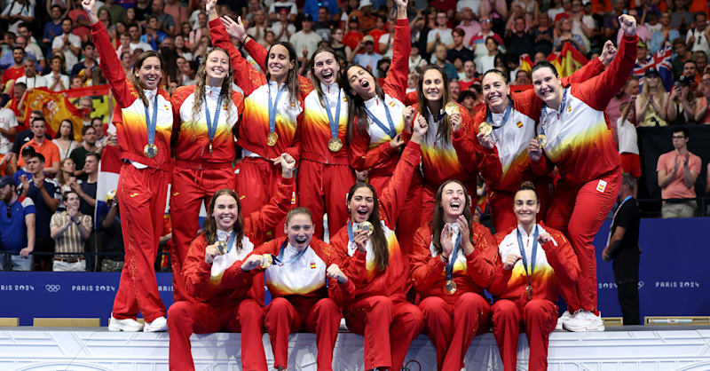 西班牙 - 女子水球 | 金牌赛集锦 | 水球 | 2024年巴黎奥运会