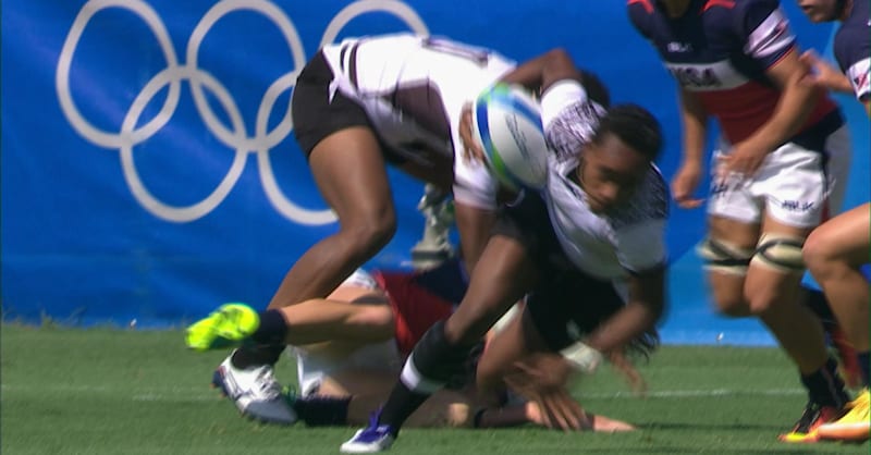 Rugby Sevens Rio 2016 Pool Stage Women Usa Vs Fij