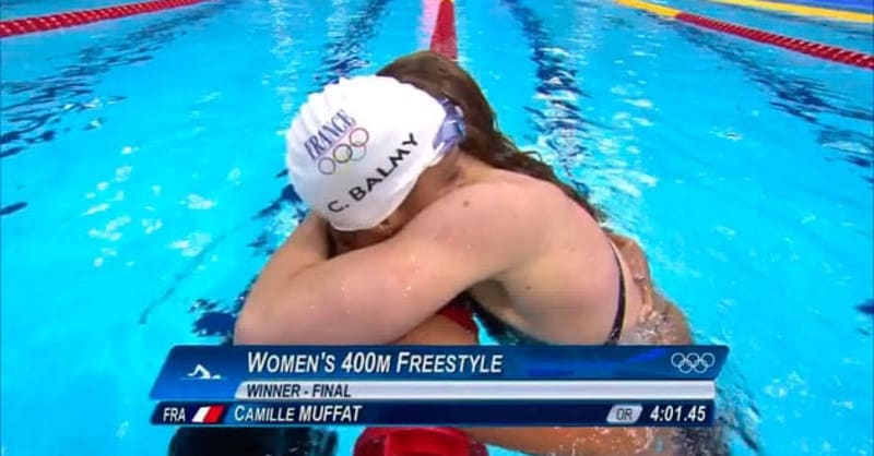 women's 400 free olympics time