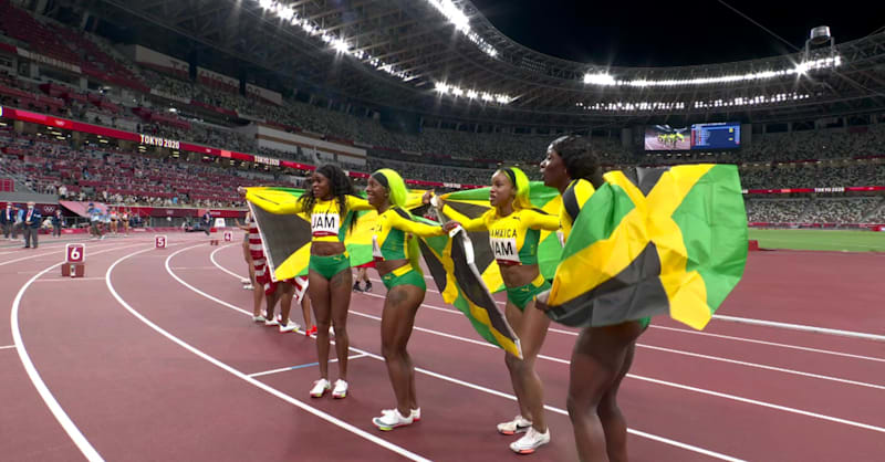 国歌 | 东京奥运会牙买加金牌瞬间