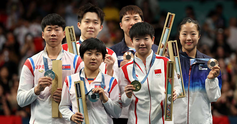 Olympic sports table tennis