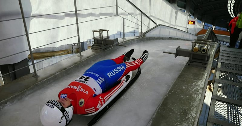 Behind the scenes of a luge track